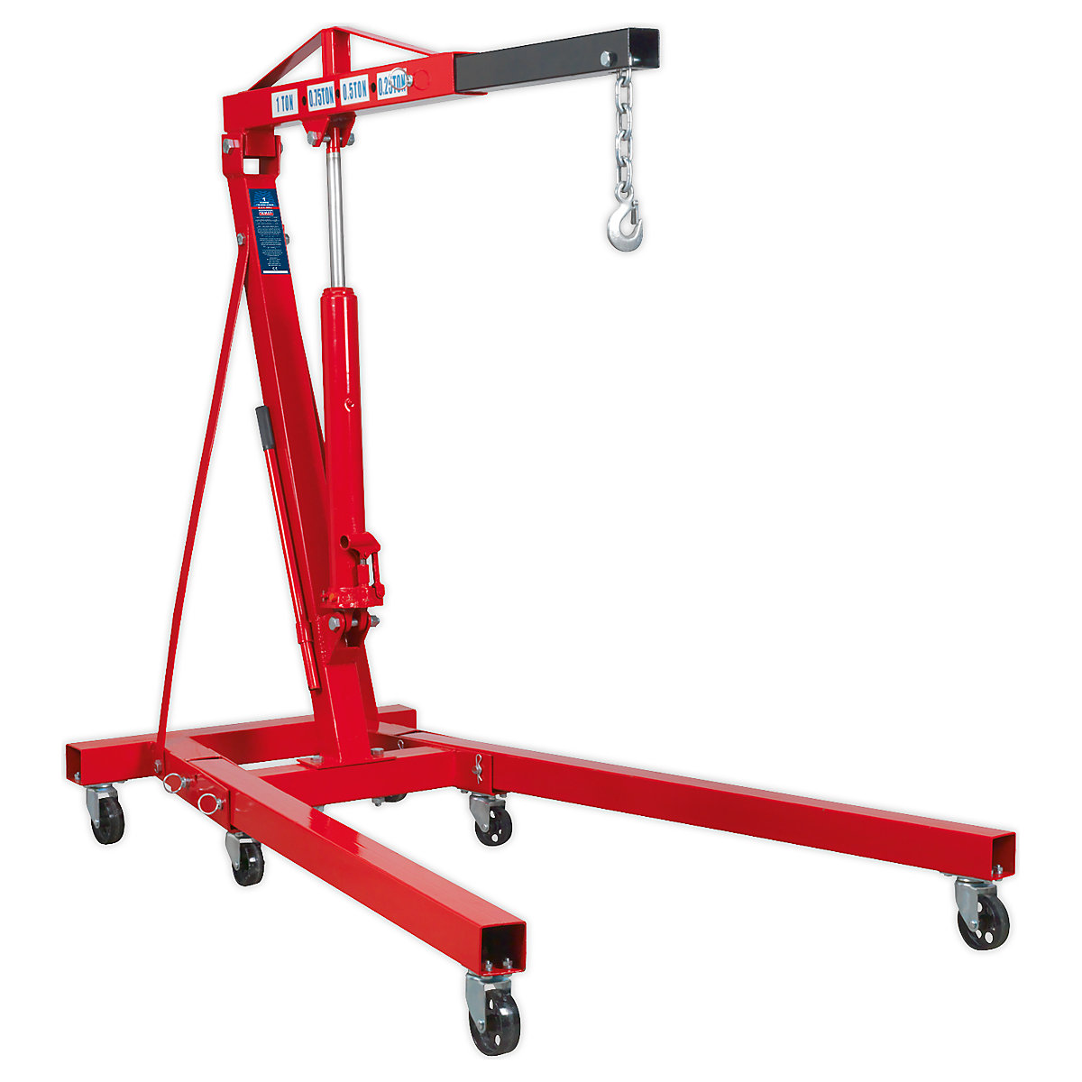 Sealey Folding Engine Crane | 1 Tonne