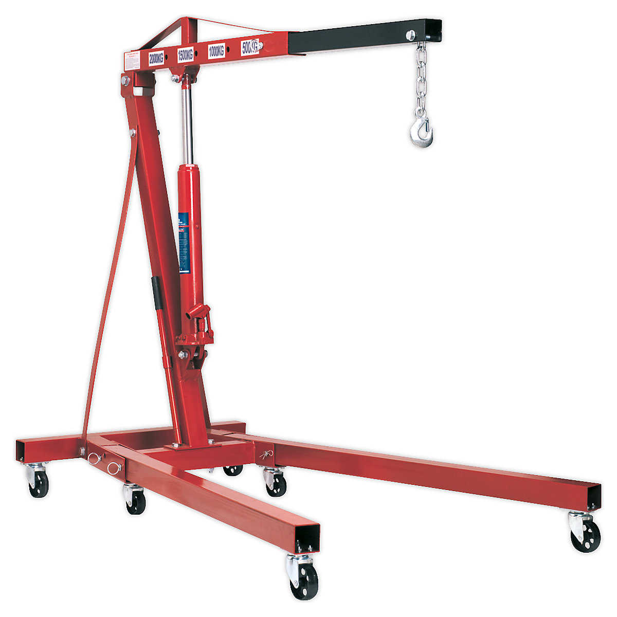 Sealey Folding Engine Crane | 2 Tonne
