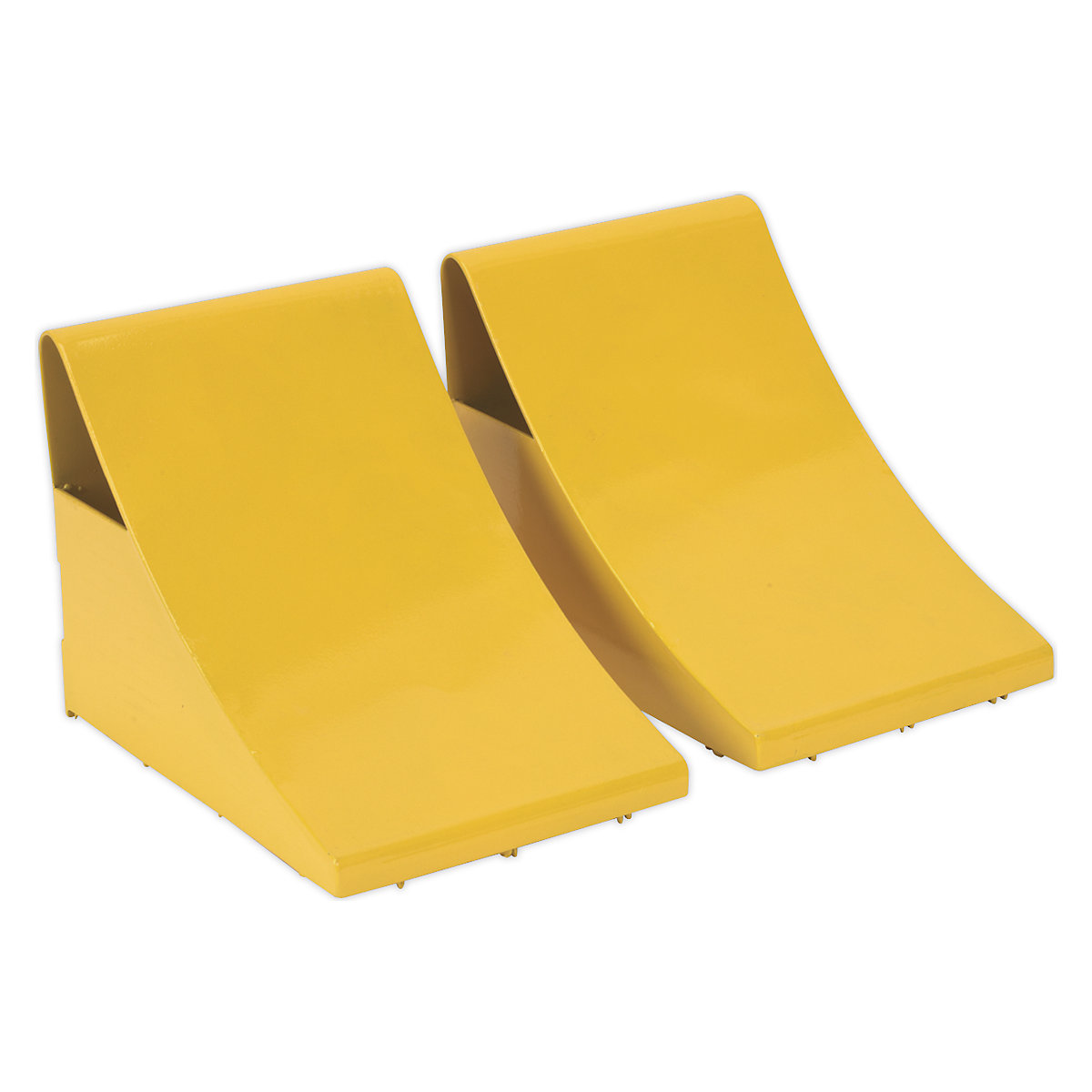 Sealey Heavy-Duty Steel Wheel Chocks