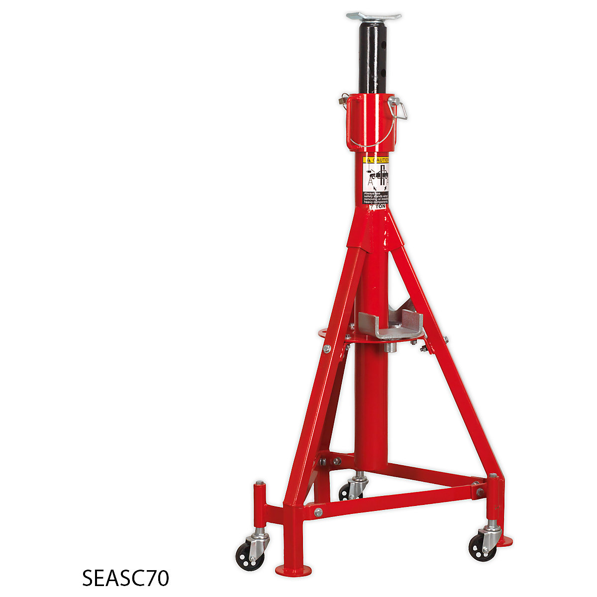 Sealey High-Level Commercial Vehicle Support Stand (Product illustration 3)-2