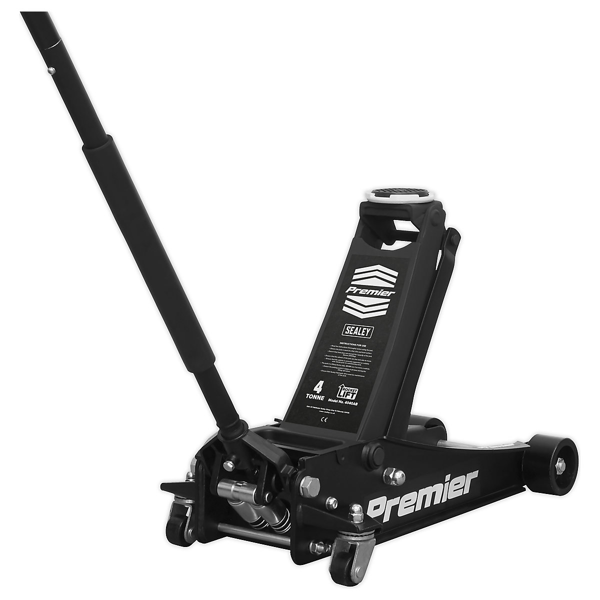 Sealey High Lift Low Entry Trolley Jack | 2 Tonne (Product illustration 8)-7
