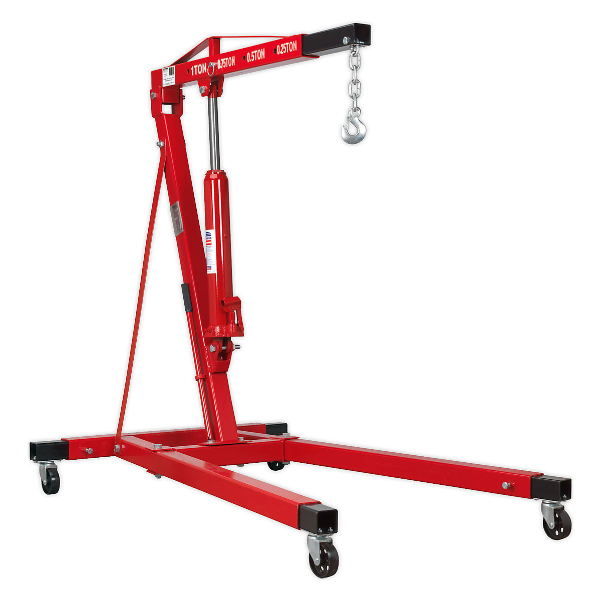 Sealey Long Reach Engine Crane | Extendable Legs