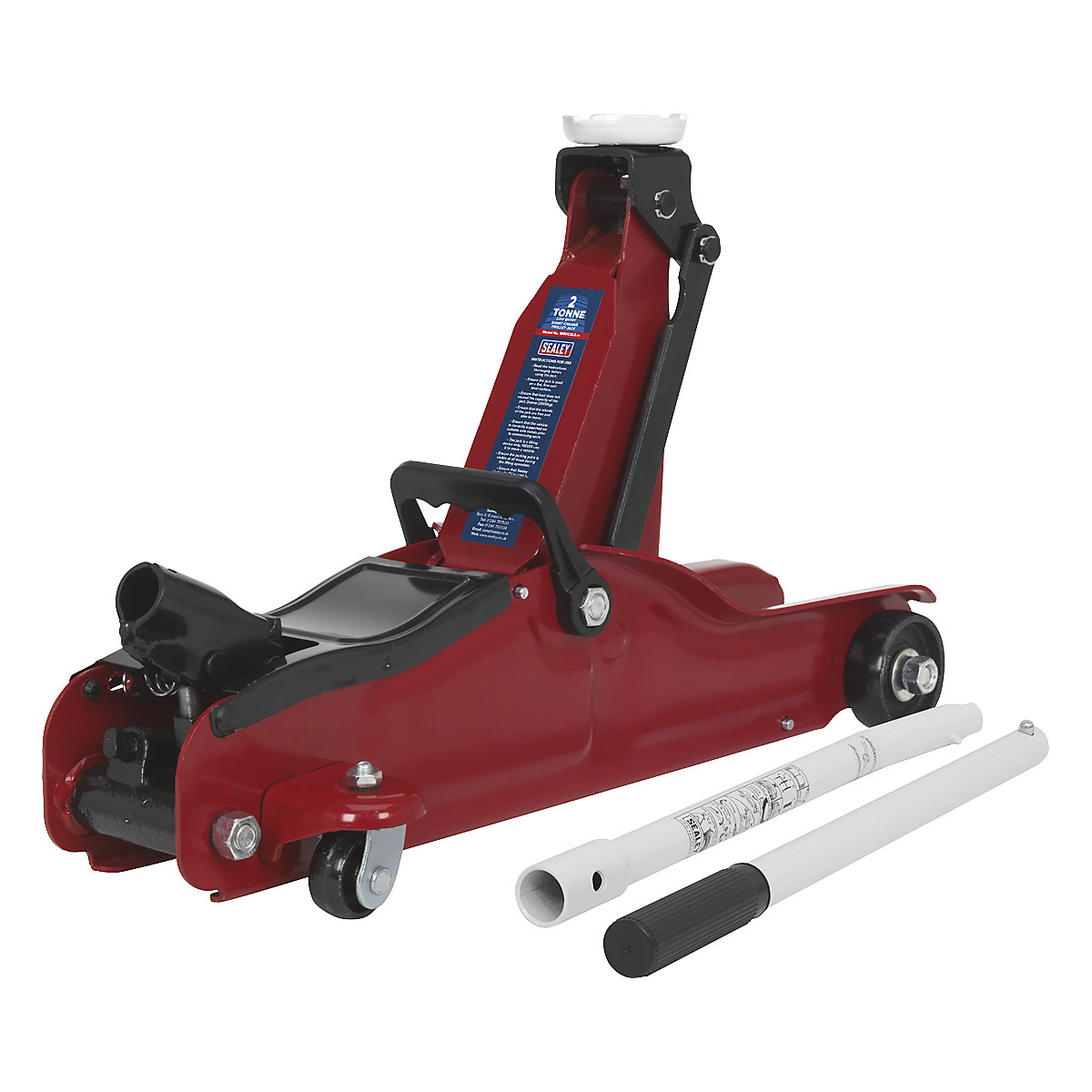Sealey Low Entry Short Chassis Trolley Jacks | Steel Chassis