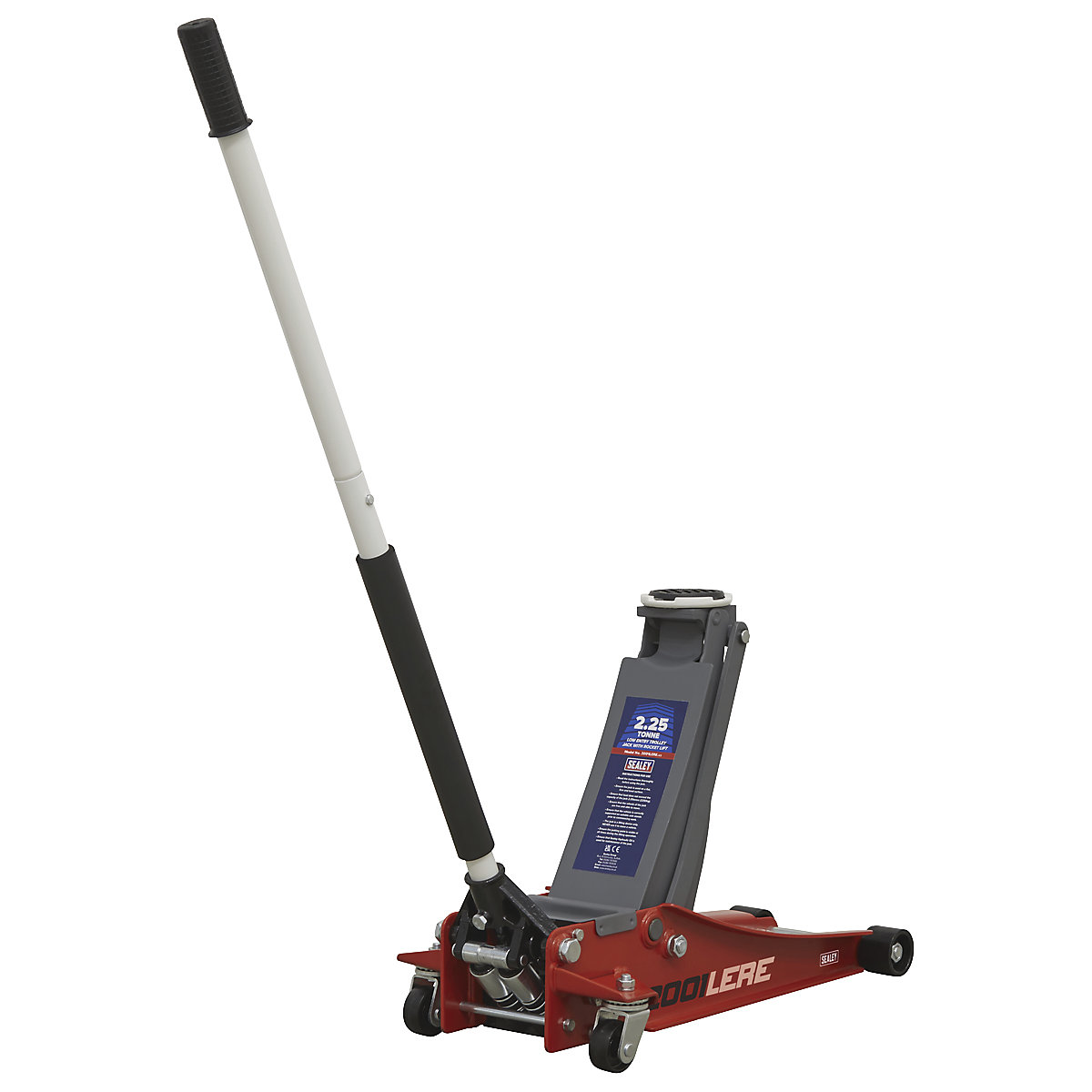 Sealey Low Entry Trolley Jacks | 2.25 Tonne | Rocket Lift (Product illustration 5)-4