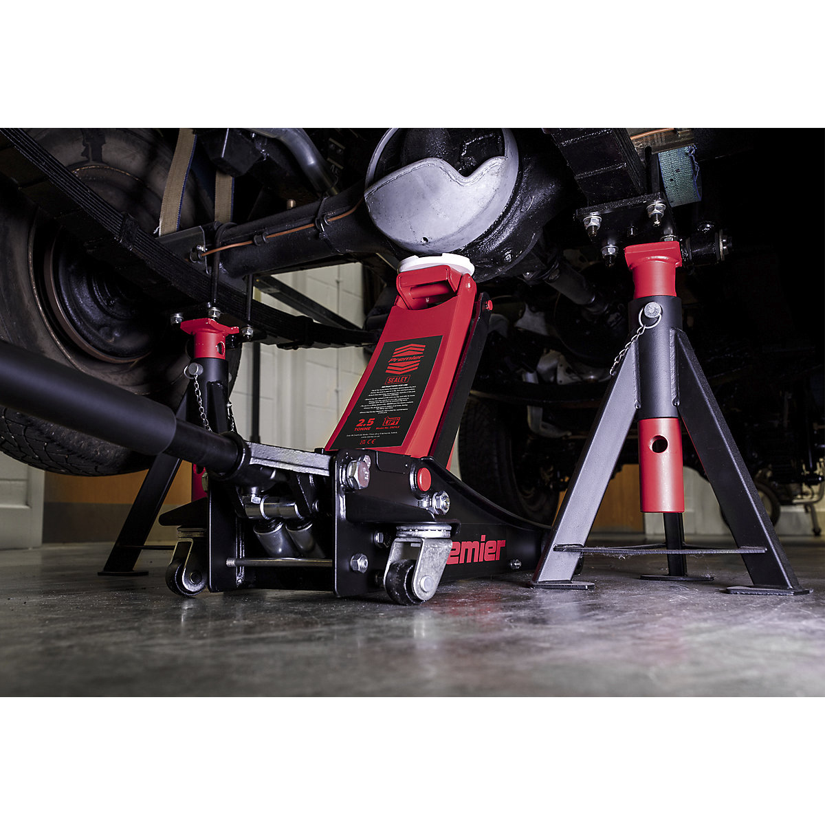 Sealey Low Entry Trolley Jacks | 2.5 Tonne | Rocket Lift (Product illustration 8)-7