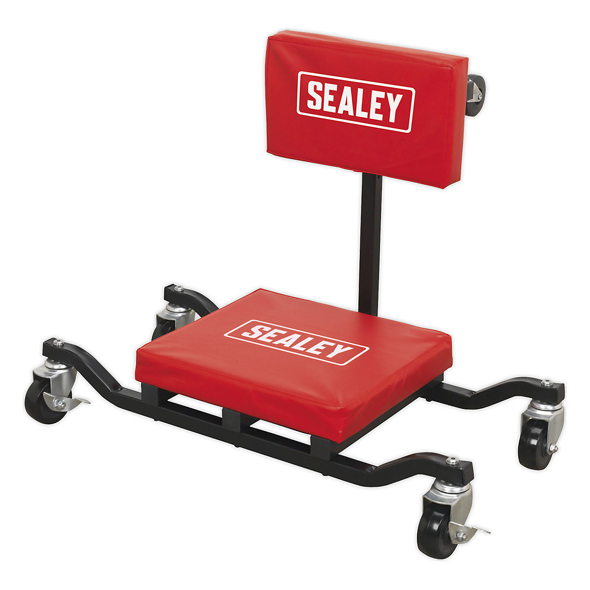 Sealey Low Level Creeper, Seat & Kneeler | Removable Backrest (Product illustration 6)-5