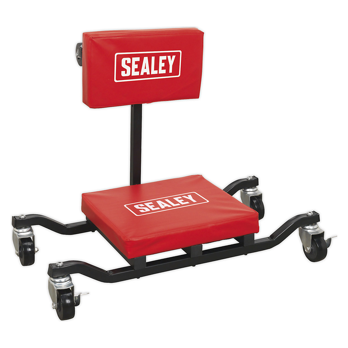 Sealey Low Level Creeper, Seat & Kneeler | Removable Backrest (Product illustration 5)-4