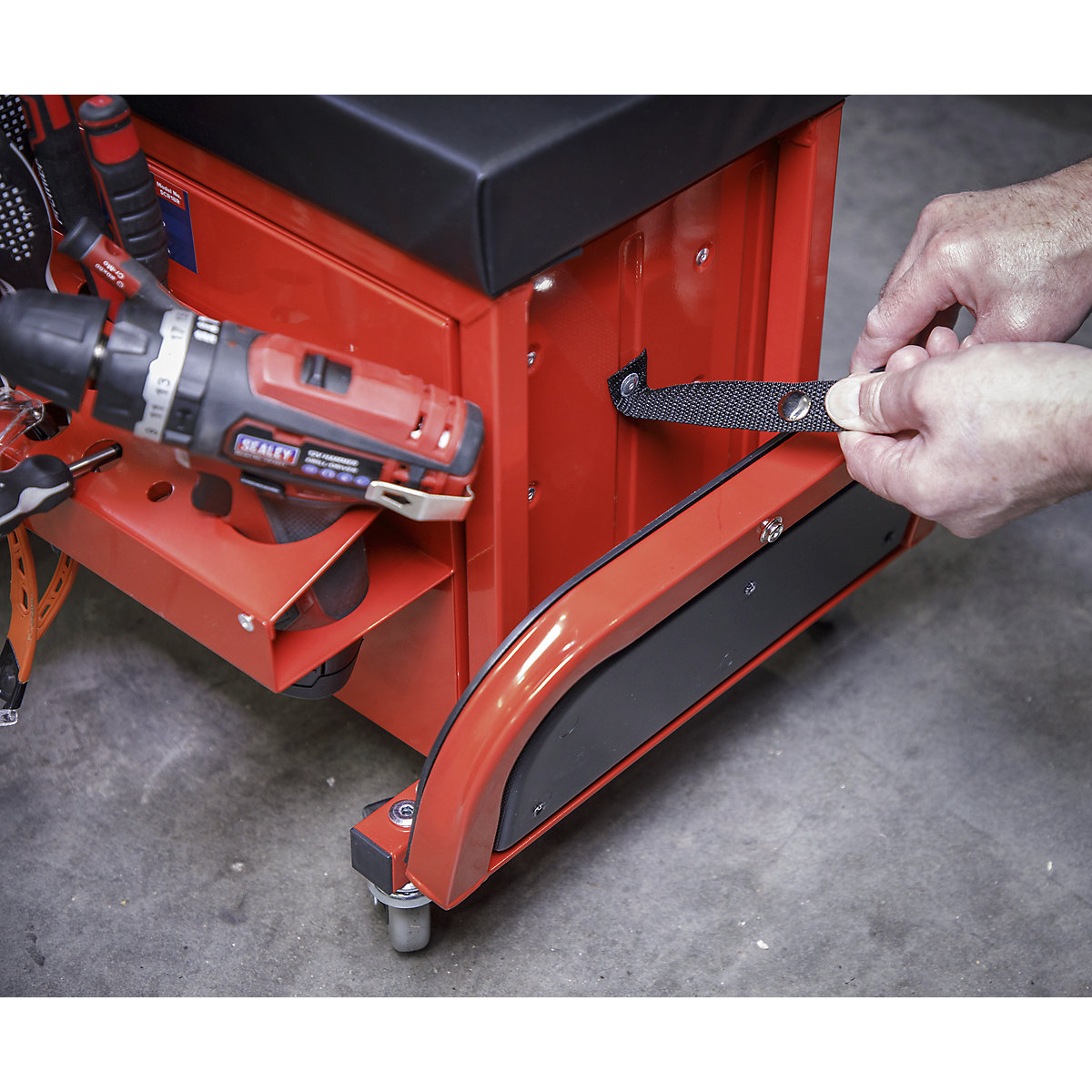 Sealey Mechanic's Utility Seat & Toolboxes (Product illustration 9)-8
