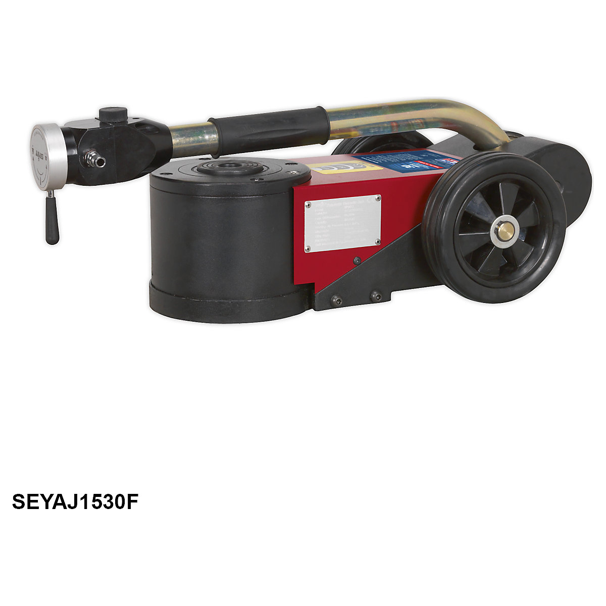 Sealey Premier Air Operated Low Entry Trolley Jack | 30 Tonne | 2 Stage (Product illustration 7)-6