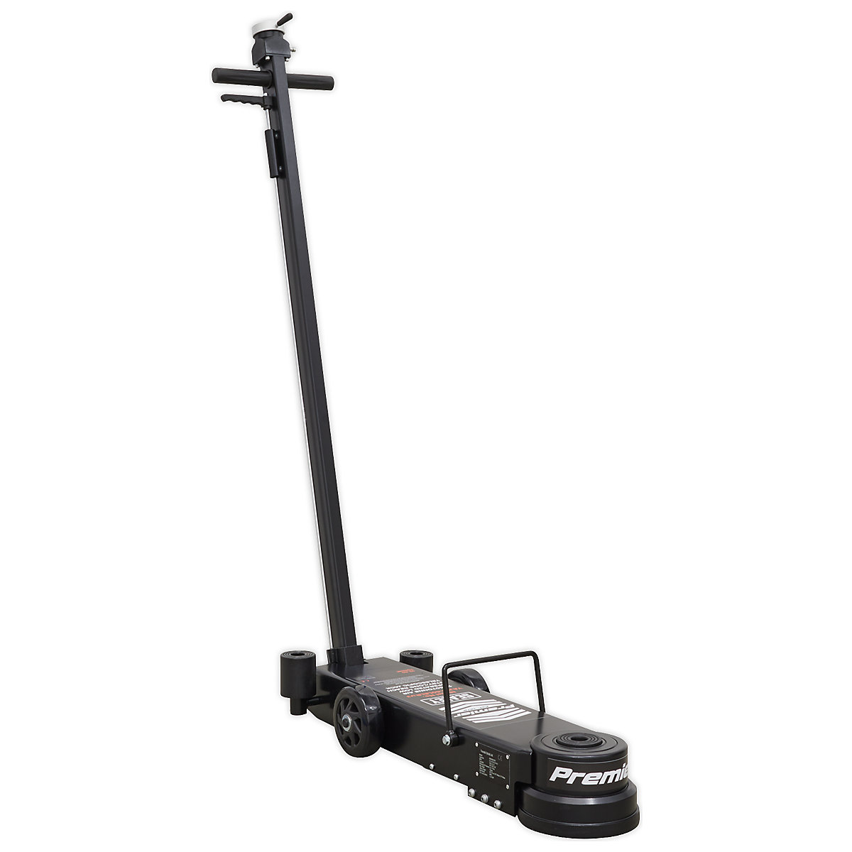 Sealey Premier Air Operated Low Entry Trolley Jack | 3 Stage | Long Reach