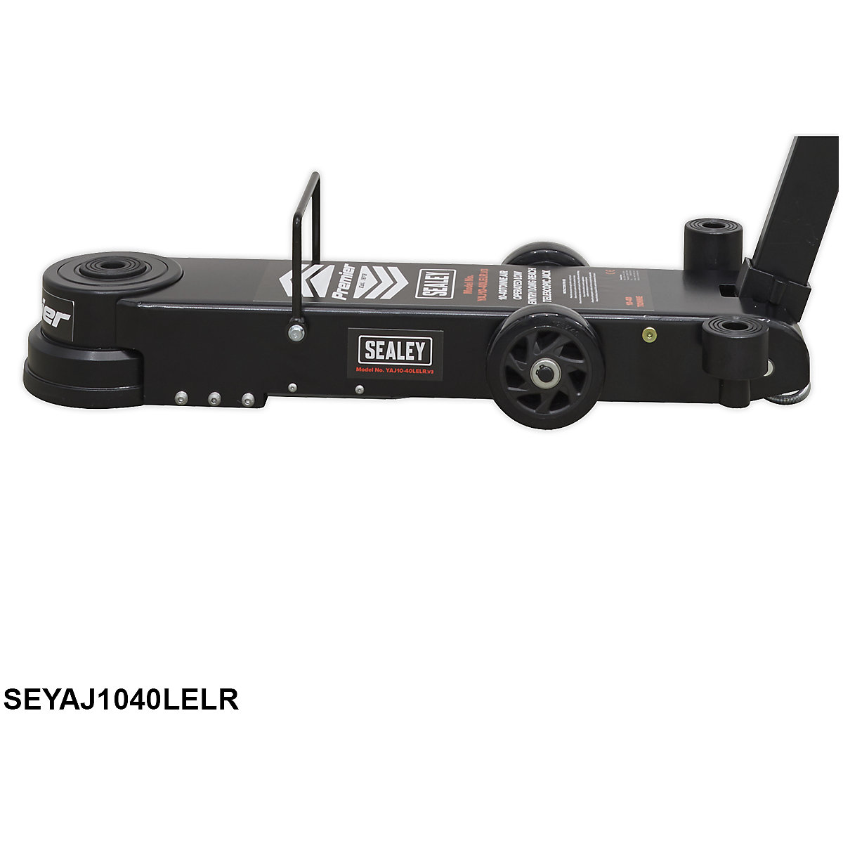 Sealey Premier Air Operated Low Entry Trolley Jack | 3 Stage | Long Reach (Product illustration 9)-8