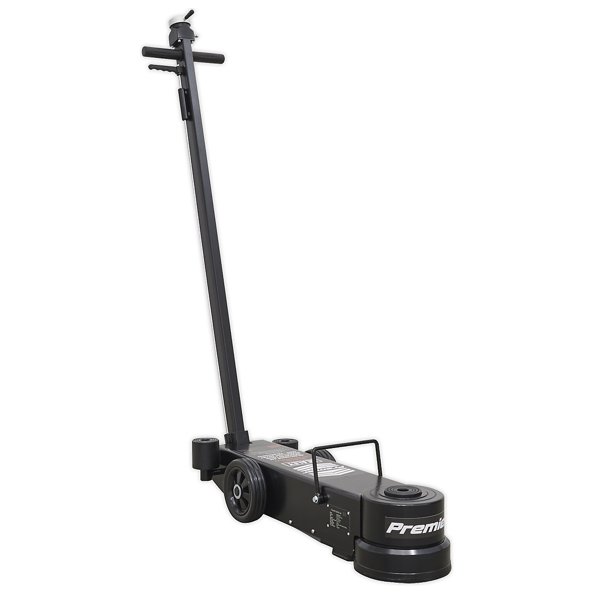 Sealey Premier Air Operated Low Entry Trolley Jack | 3 Stage | Long Reach