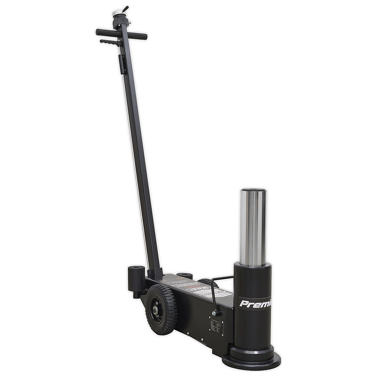 Sealey Premier Air Operated Trolley Jack | 30 Tonne | High Lift | Long Reach (Product illustration 3)-2
