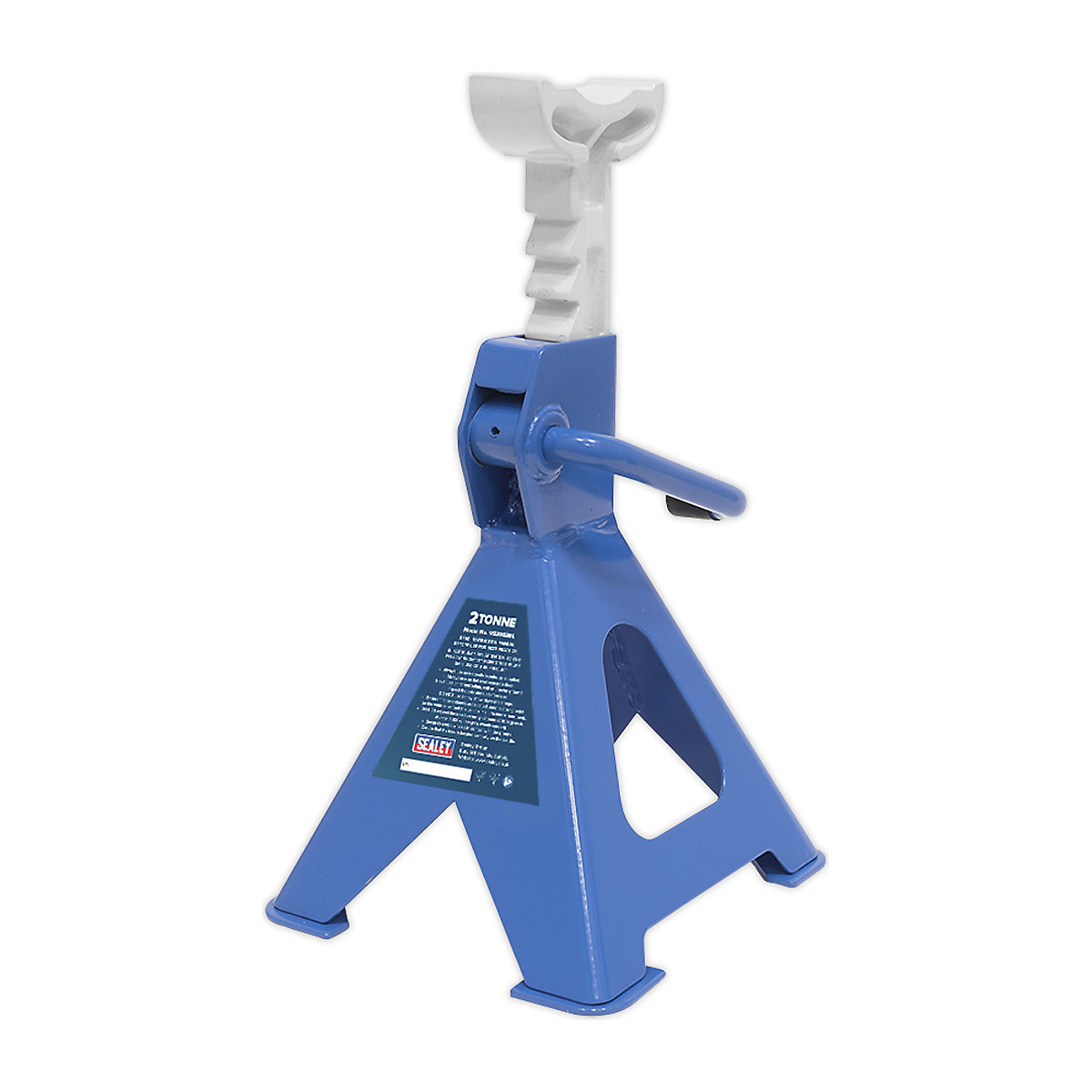 Sealey Ratchet Type Axle Stand (Pairs) | 2 Tonne per Stand (Product illustration 12)-11