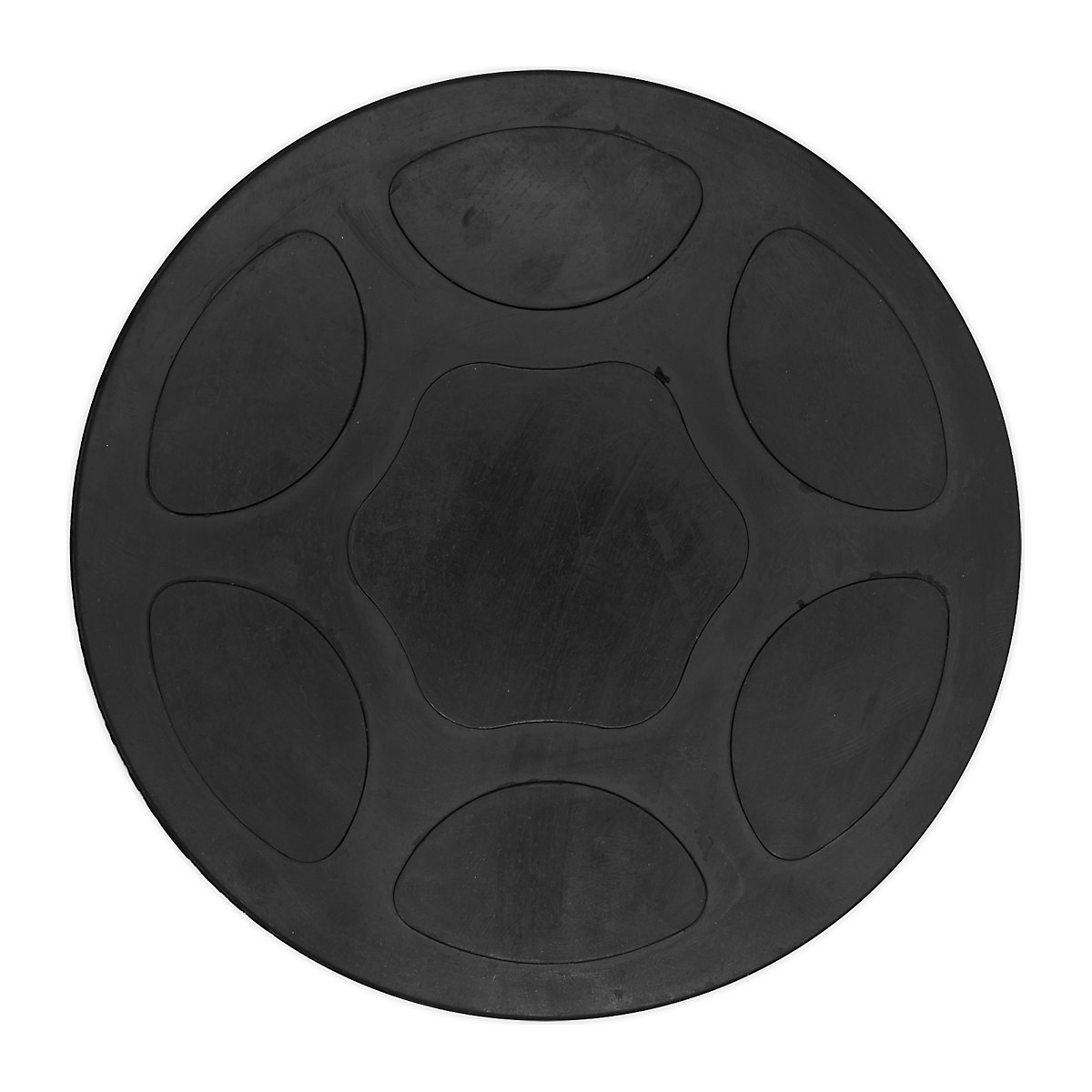 Sealey Safety Rubber Jack Pad | Type B | Diameter 136.5mm