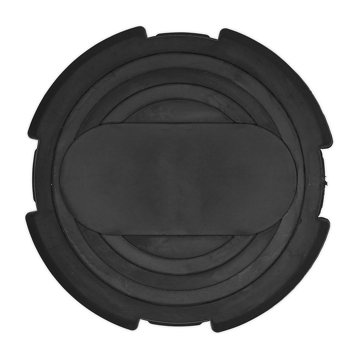 Sealey Safety Rubber Jack Pad | Type B | Saddle Size: 93-95mm | Diameter 104mm