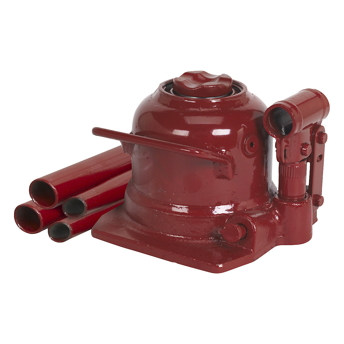 Sealey Telescopic Low Entry Bottle Jack | 10 Tonne (Product illustration 2)-1
