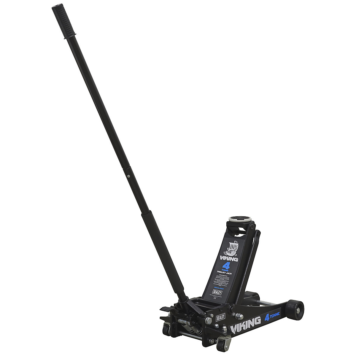 Viking Low Entry Trolley Jacks | 4 Tonne | Rocket Lift | Polyurethane Wheels