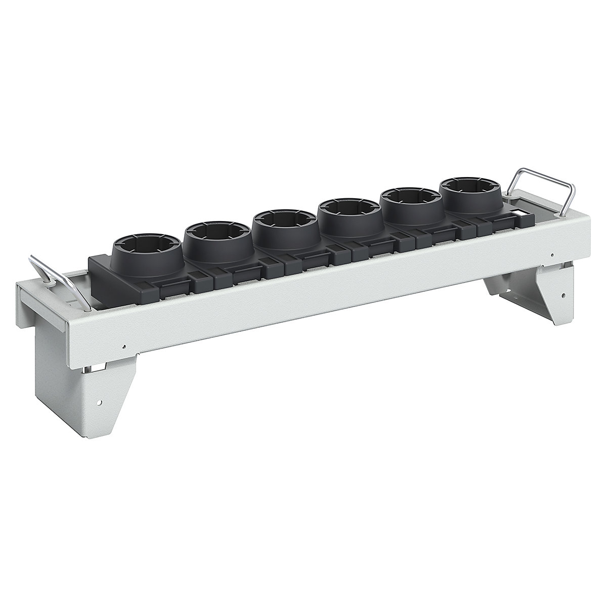 Bott Cubio CNC Tool Carriers, Bott Cubio CNC Tool Carriers, Bott Cubio CNC Tool Carrier | 110h x 590w x 125d mm | VDI 40 | Light Grey-5