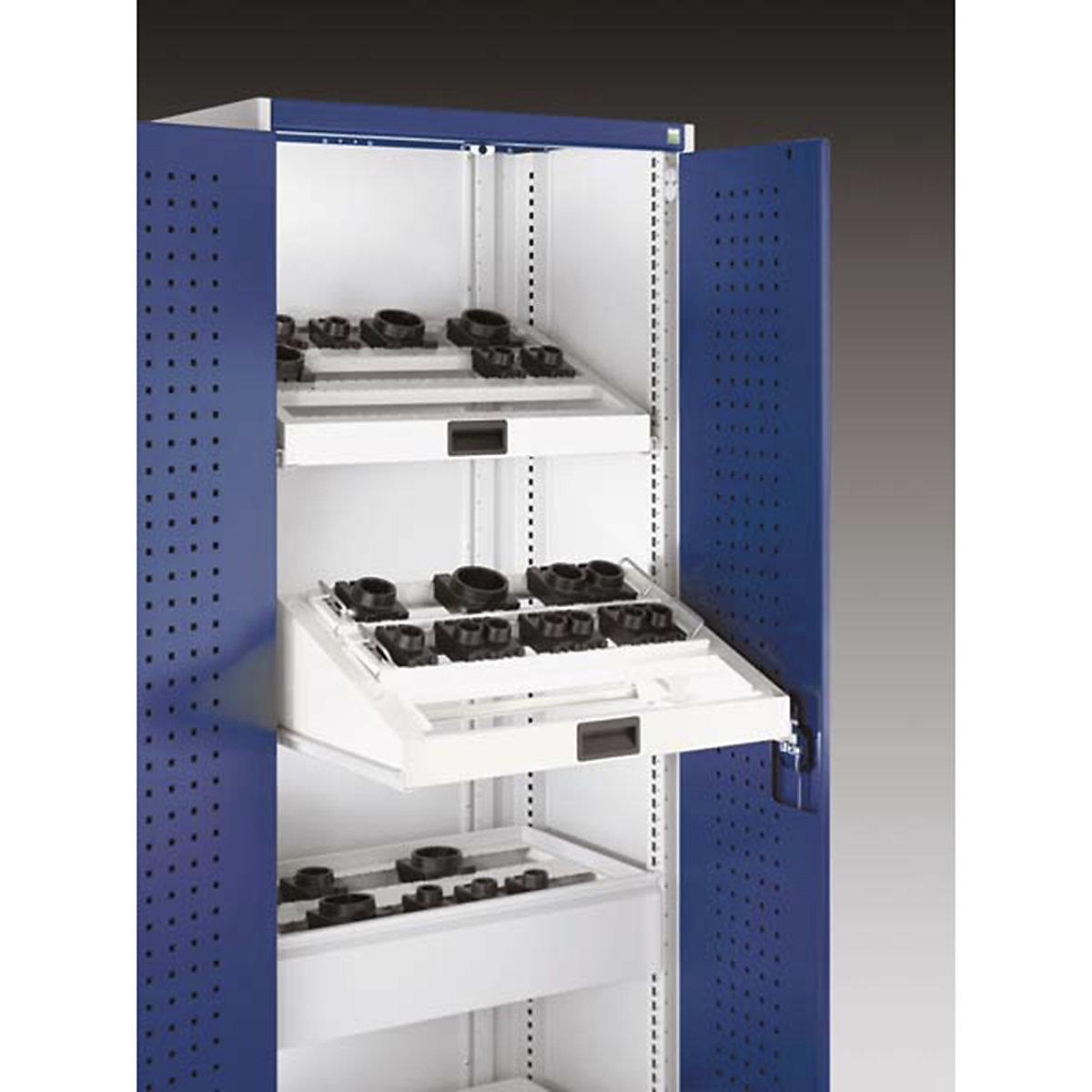 Bott Cubio Sliding Shelf for CNC Tool Carriers