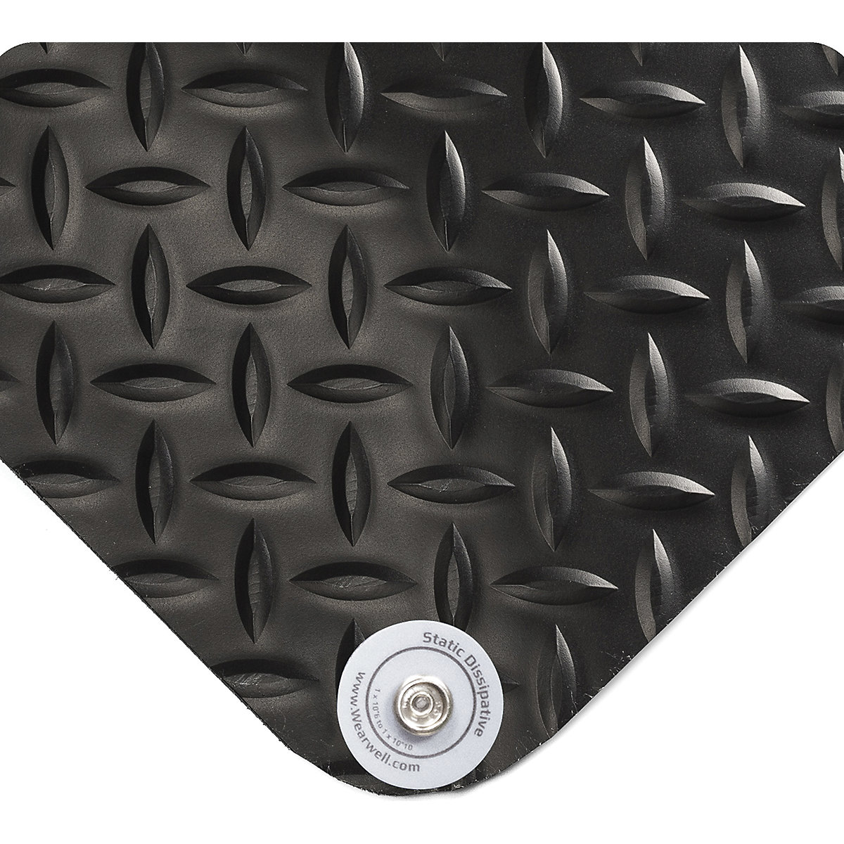 Wearwell ESD Diamond-Plate Mat