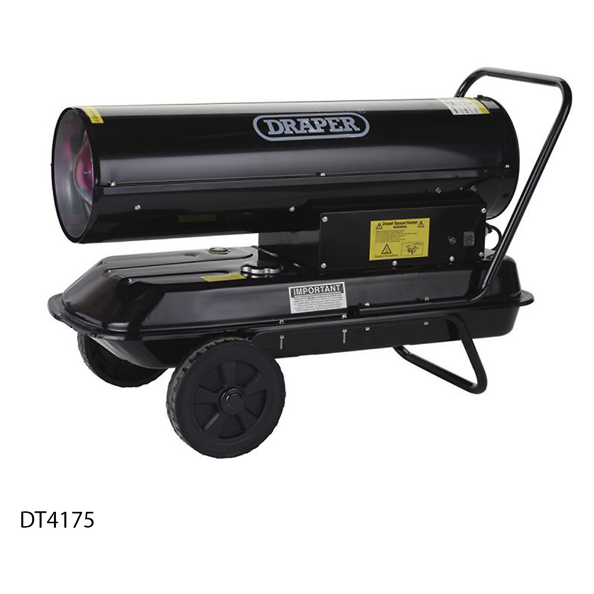 Draper 230V Diesel & Kerosene Space Heaters (Product illustration 4)-3