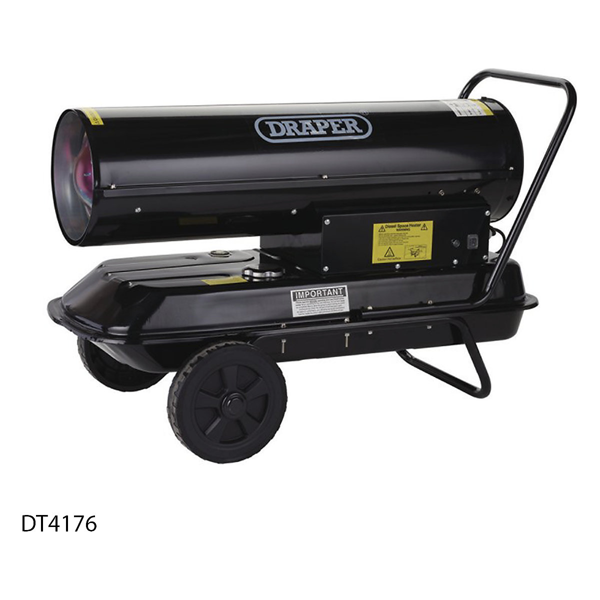 Draper 230V Diesel & Kerosene Space Heaters (Product illustration 3)-2