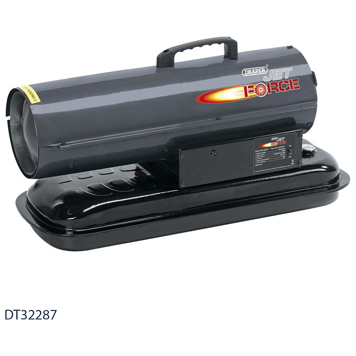 Draper Jet Force Diesel & Kerosene Space Heaters (Product illustration 5)-4