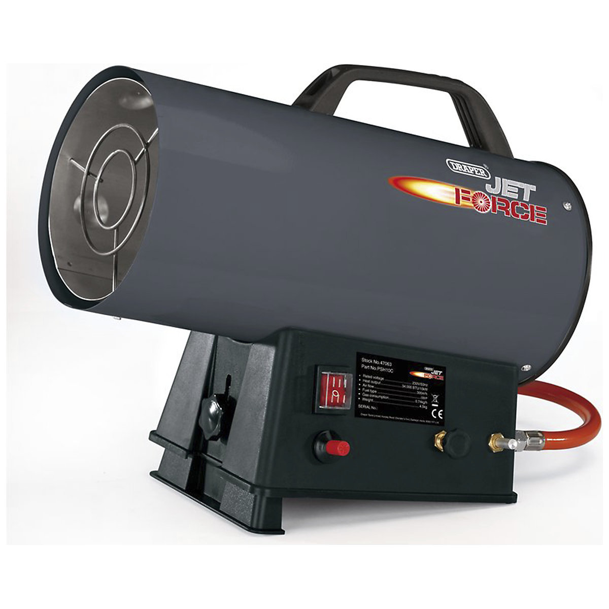Draper Jet Force Propane Space Heaters