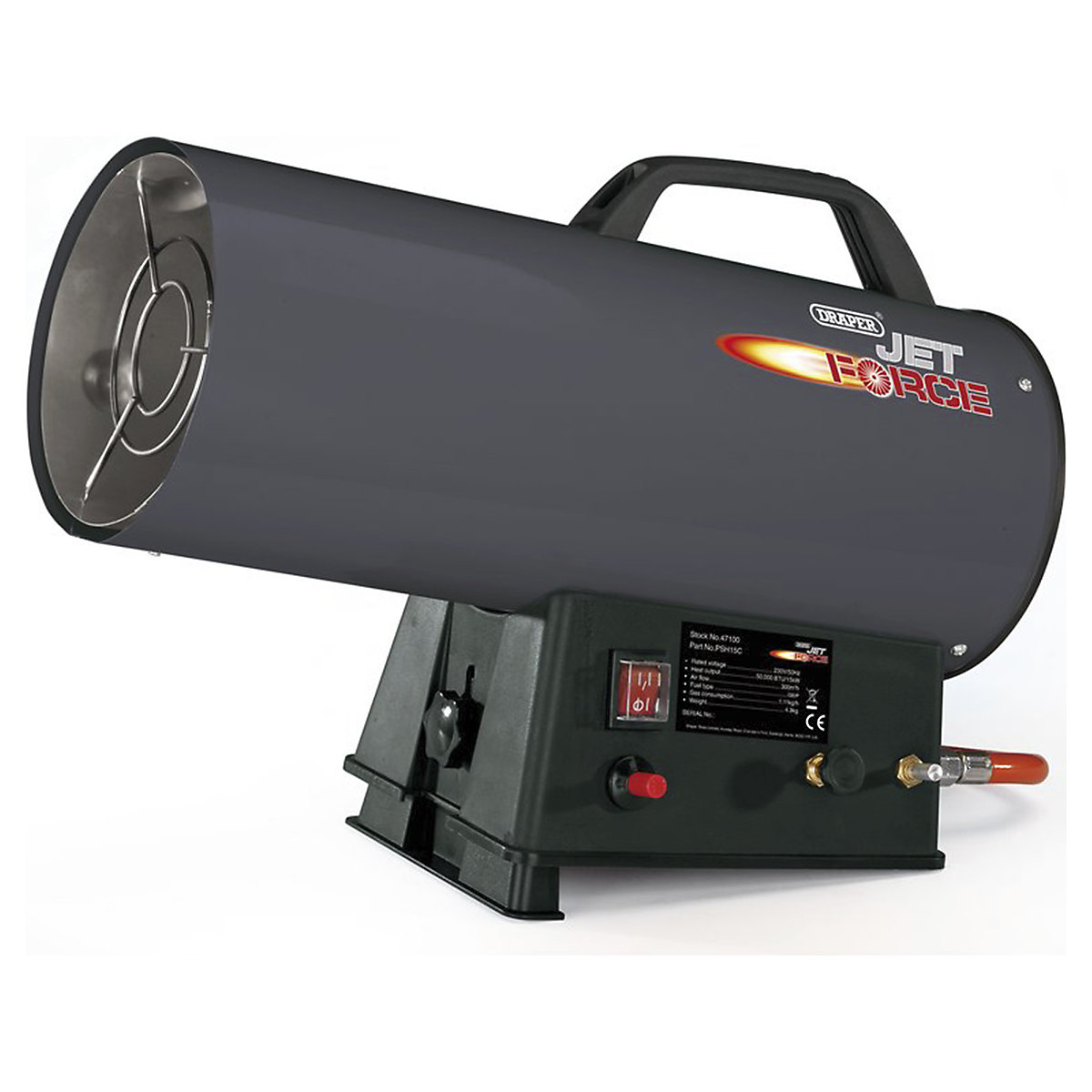 Draper Jet Force Propane Space Heaters