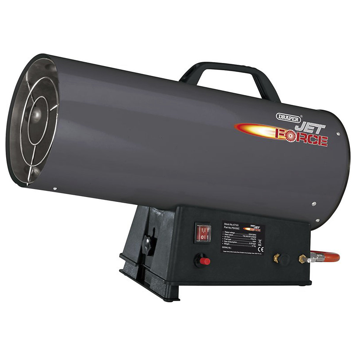 Draper Jet Force Propane Space Heaters