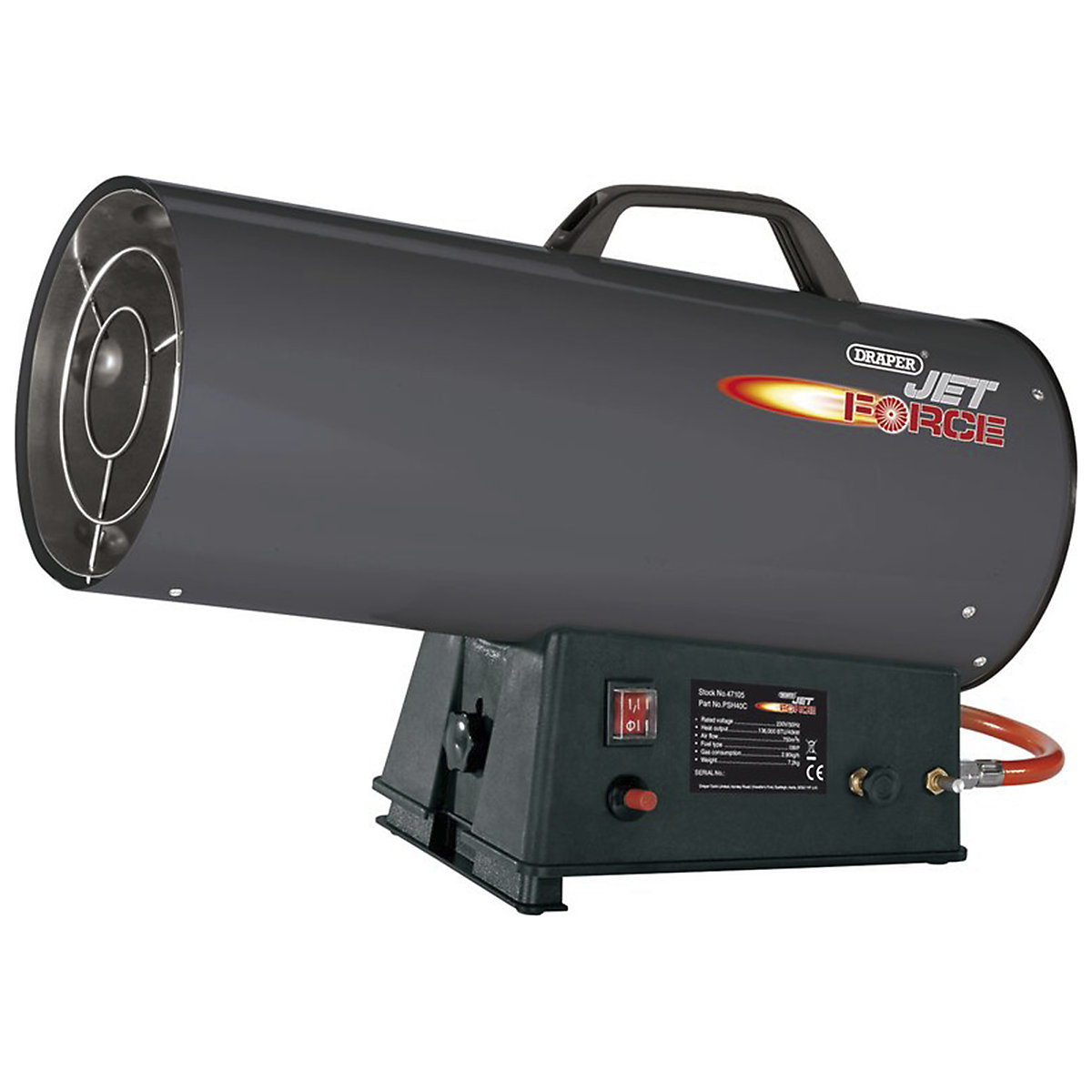 Draper Jet Force Propane Space Heaters