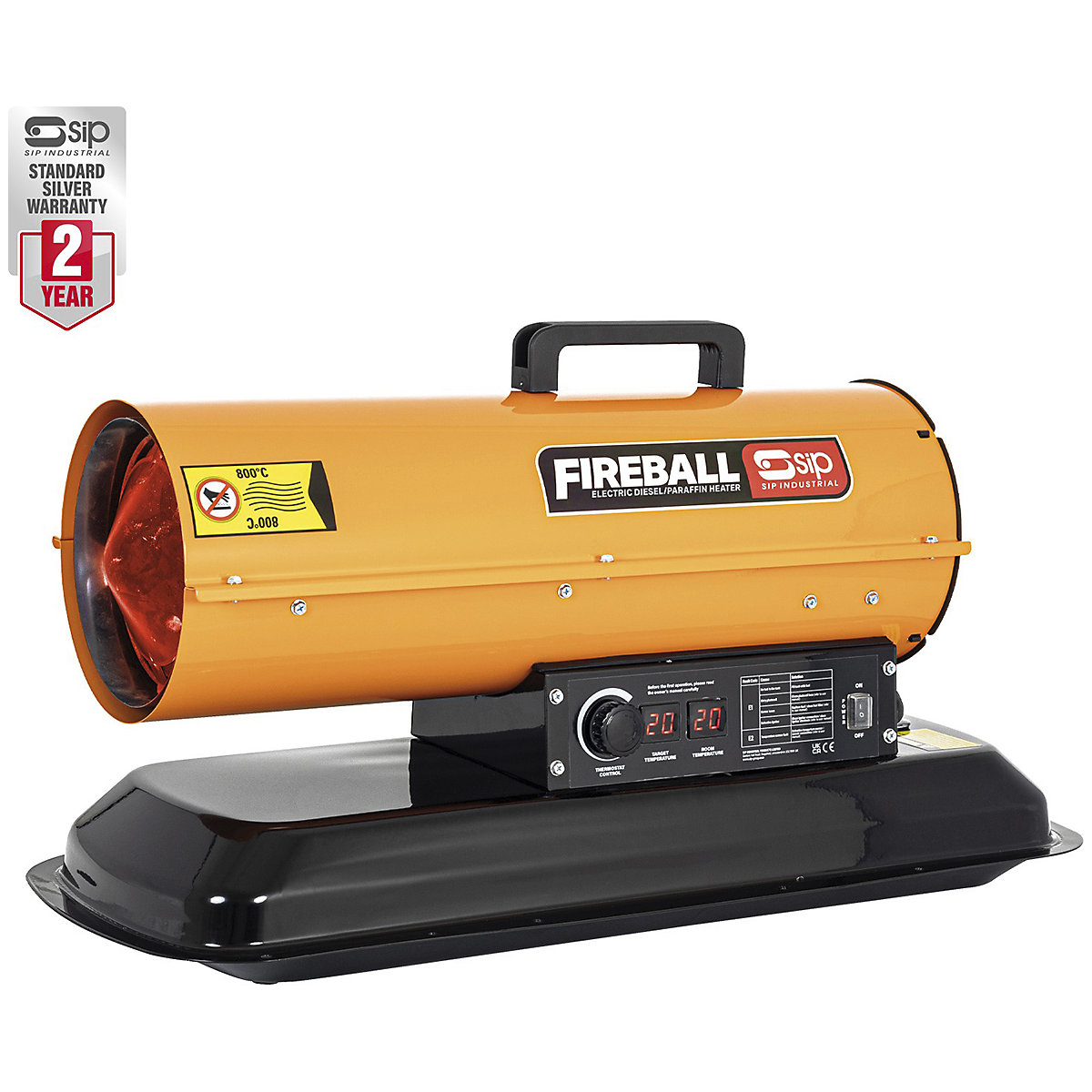 SIP FIREBALL Diesel/Paraffin Space Heaters (Product illustration 2)-1