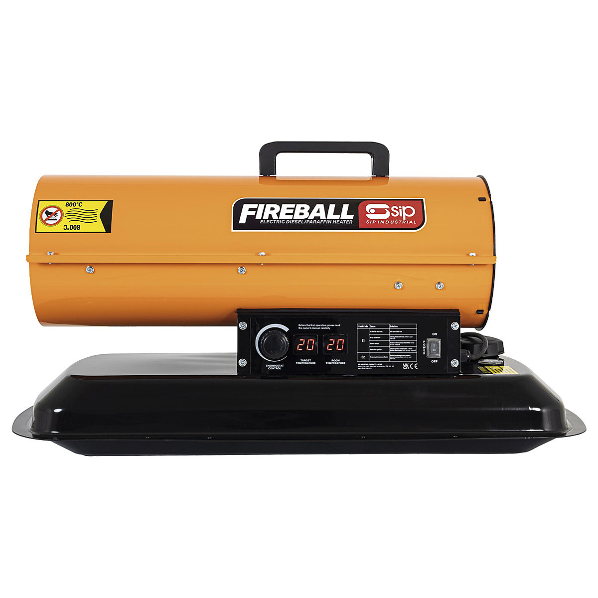 SIP FIREBALL Diesel/Paraffin Space Heaters (Product illustration 3)-2