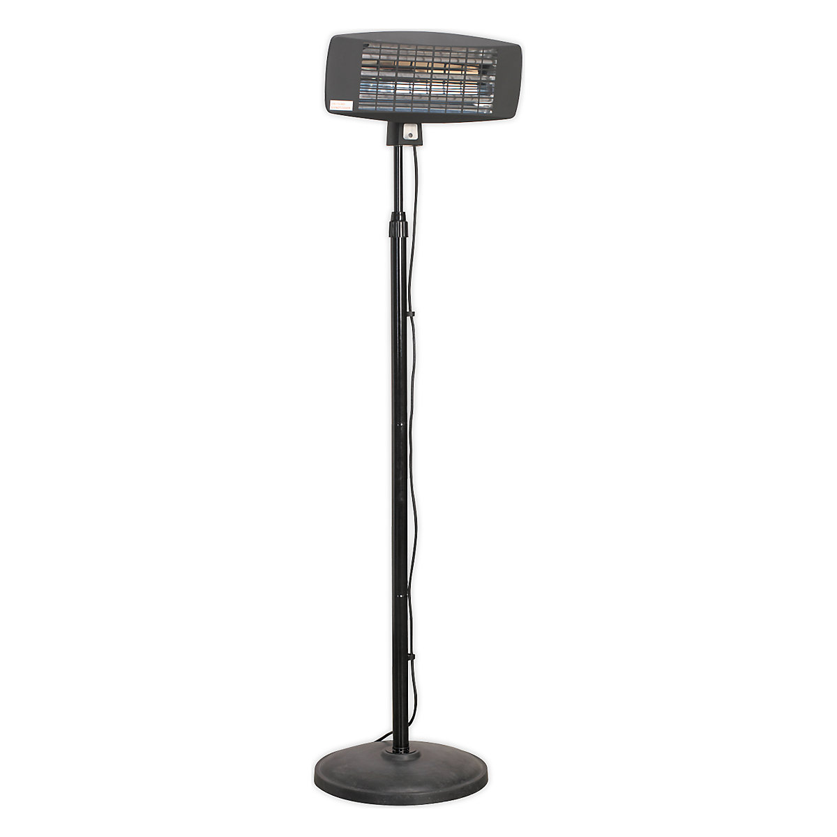 Sealey Infrared Quartz Patio Heater with Telescopic Floor Stand