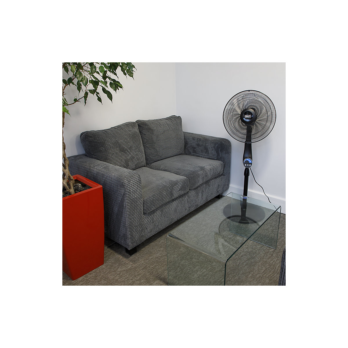 Sealey Quiet High Performance Oscillating Pedestal Fan | 16" (Product illustration 6)-5