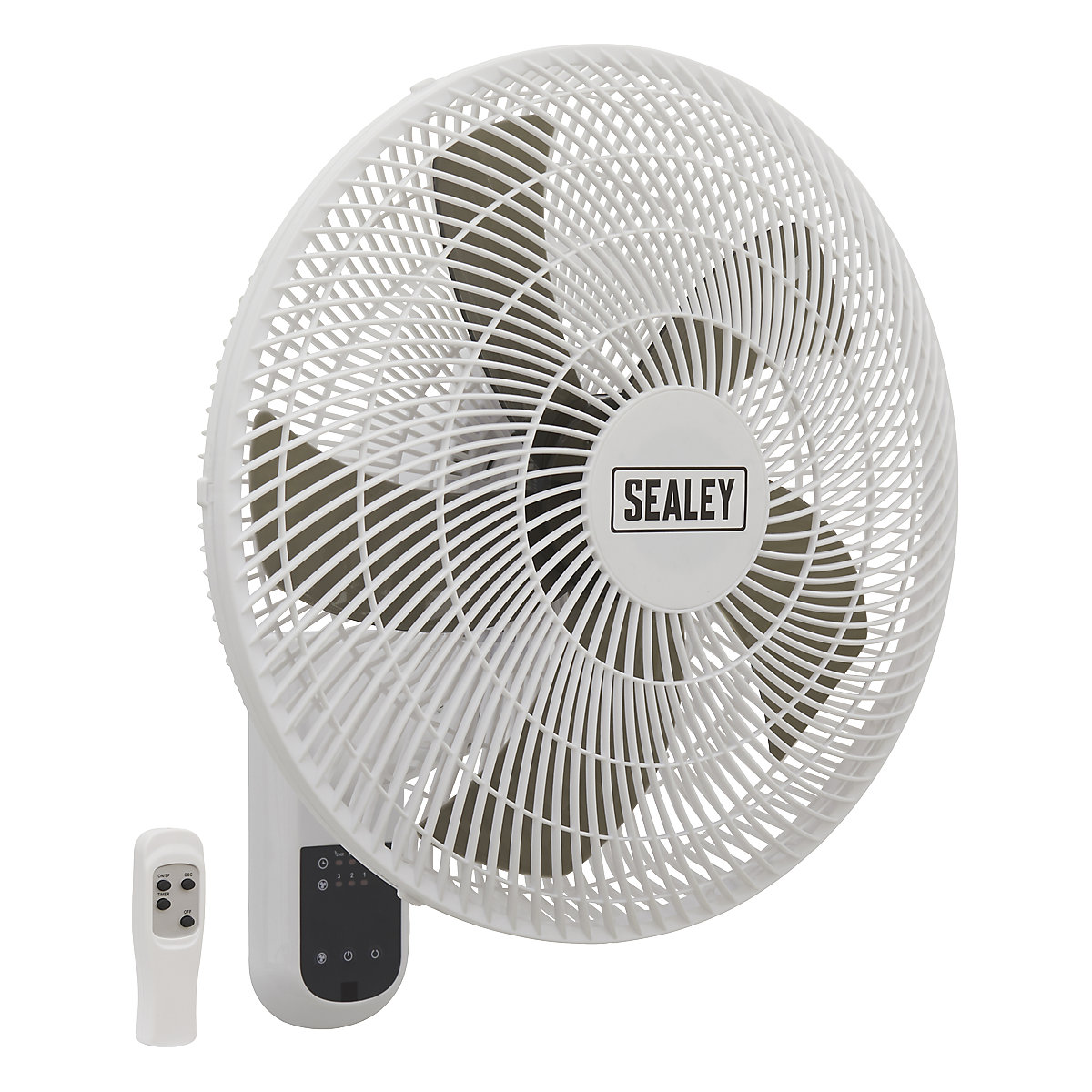 Sealey Wall Fan with Remote Control | 3-Speed | 18"