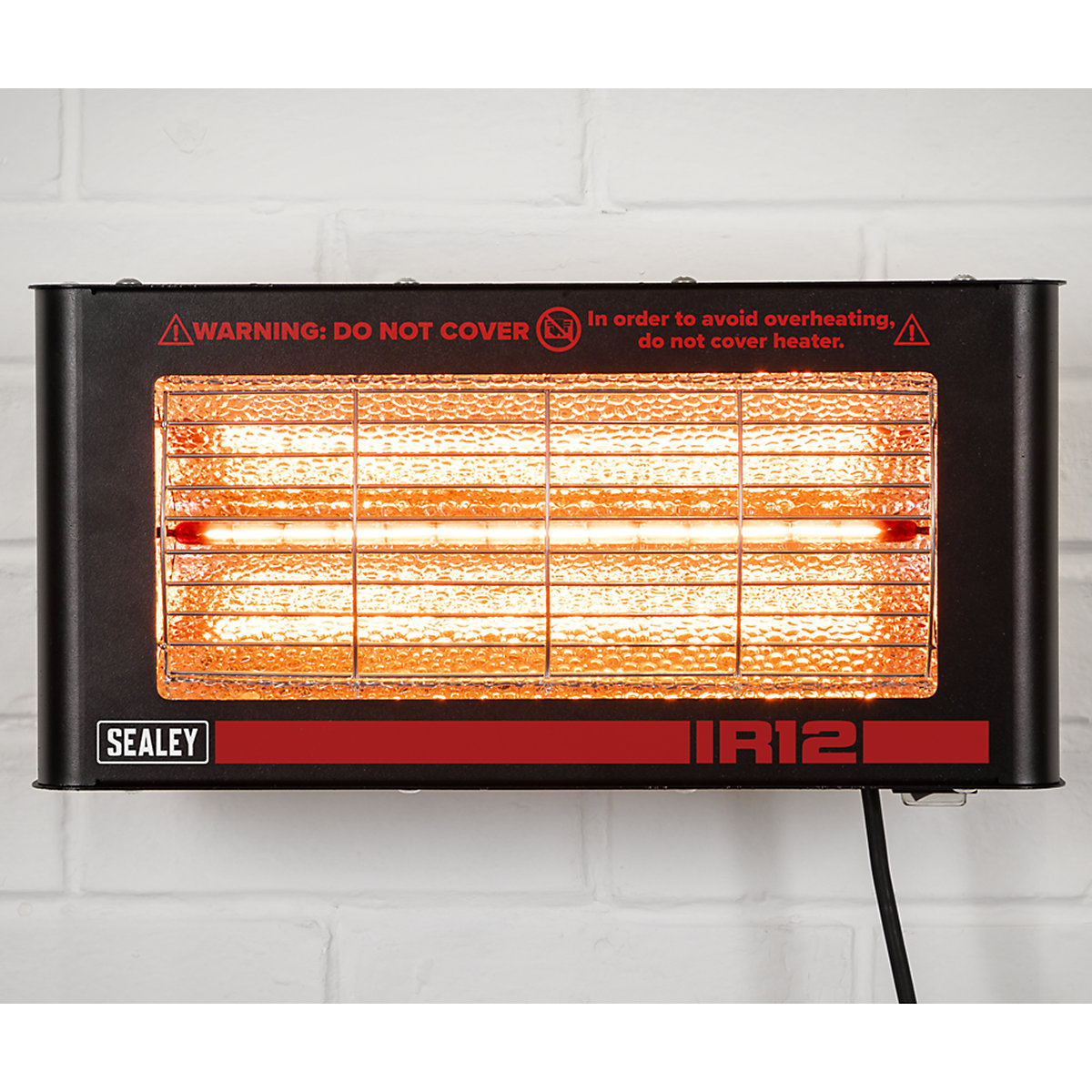 Sealey Wall Mounting Infrared Quartz Heaters (Product illustration 3)-2
