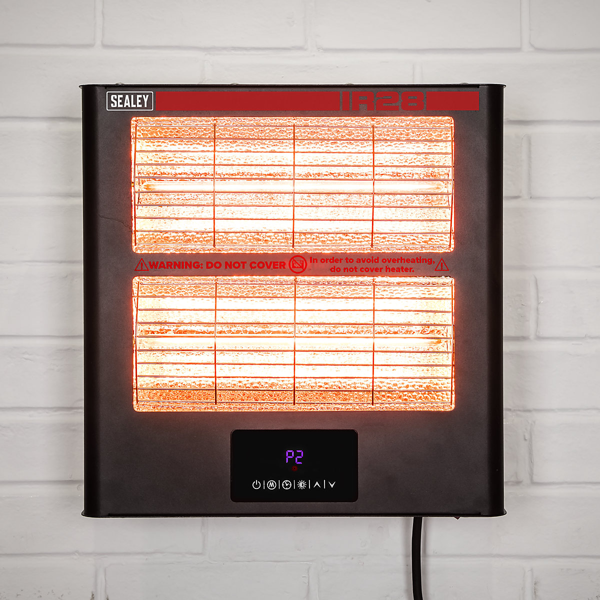 Sealey Wall Mounting Infrared Quartz Heaters (Product illustration 6)-5