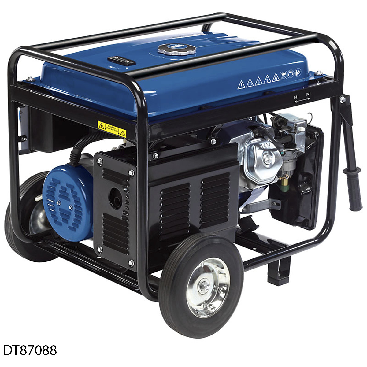 Draper Expert Petrol Generator with Wheels (Product illustration 3)-2