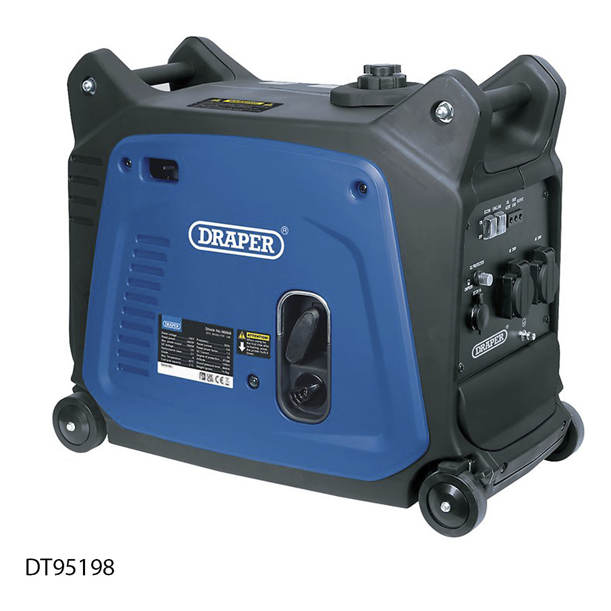 Draper Petrol Inverter Generators (Product illustration 6)-5