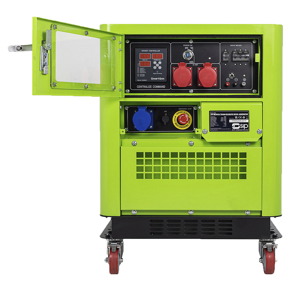 SIP Medusa T15000 Silenced Diesel Generator (Product illustration 5)-4
