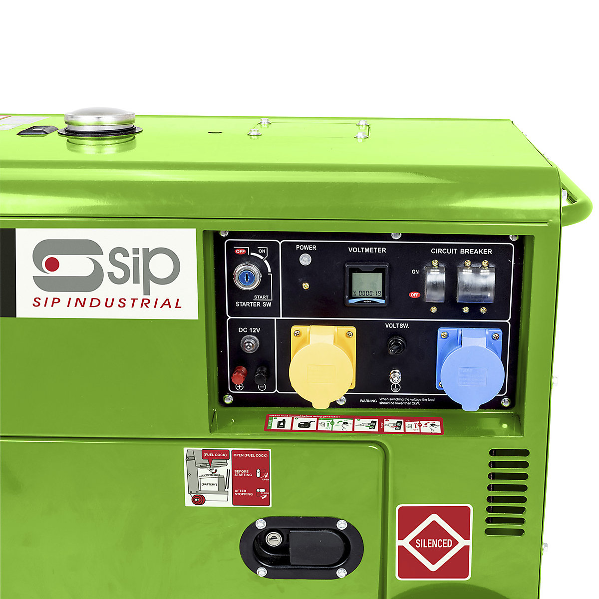 SIP Medusa T5500 Silenced Diesel Generator (Product illustration 6)-5