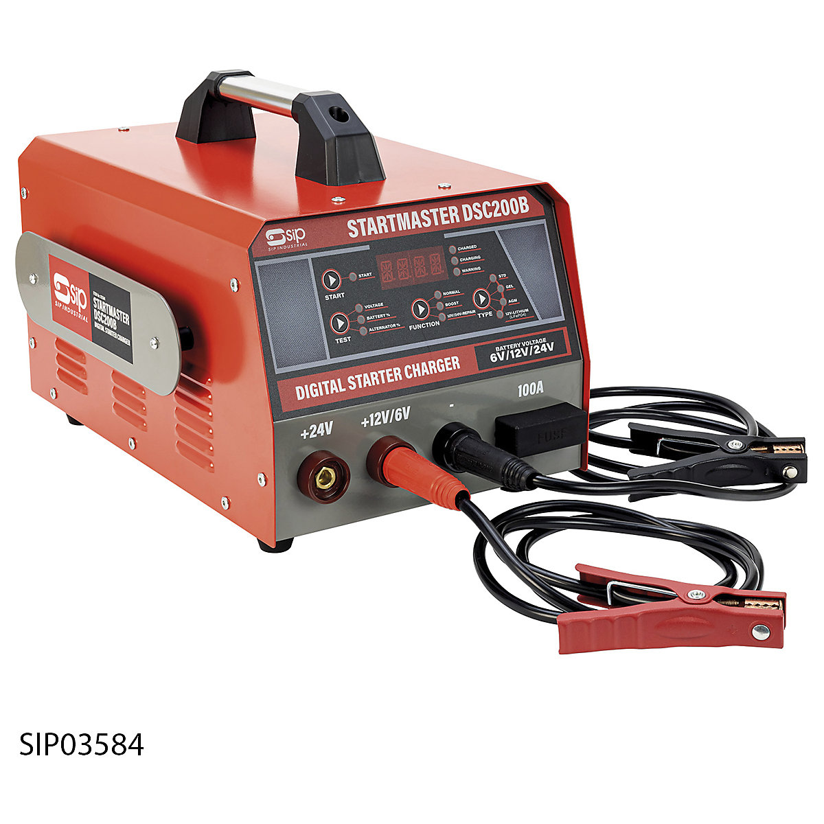 SIP Startmaster Digital Starter Charger (Product illustration 3)-2