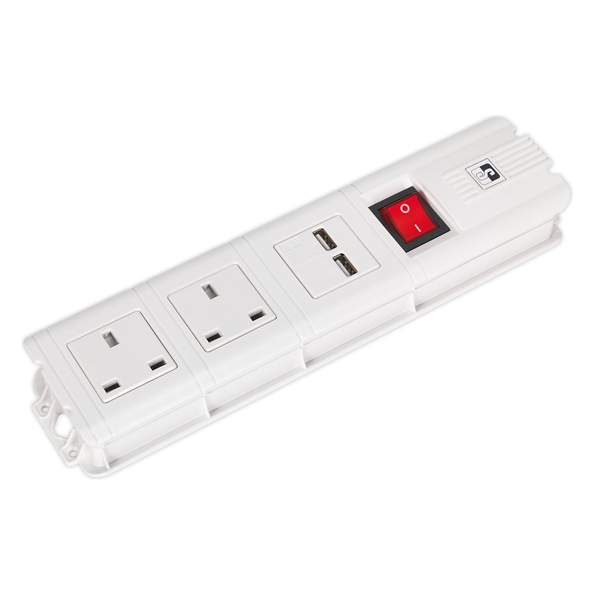 Sealey 2.6m Extension Cable | 2 x USB Sockets