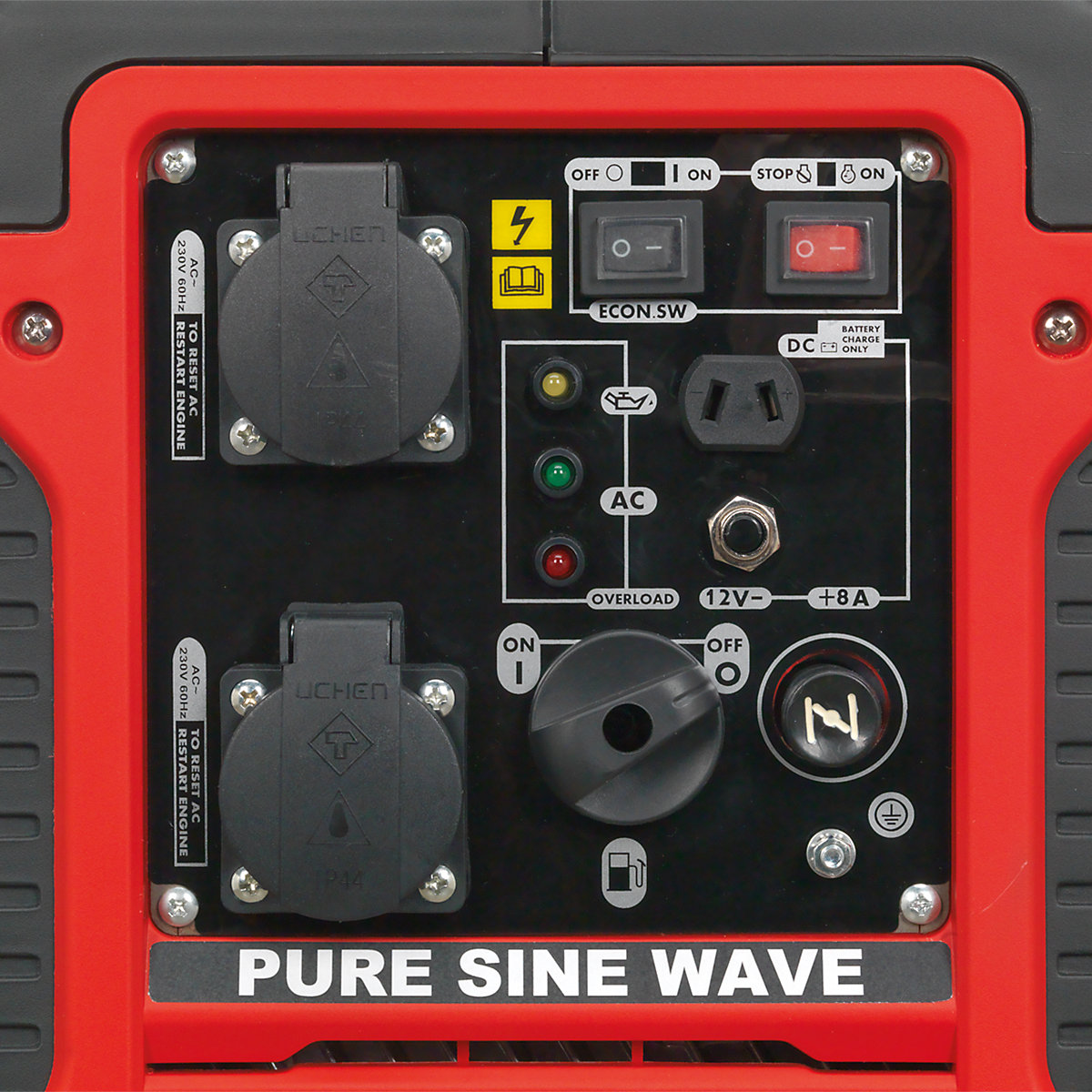 Sealey 2000W Inverter Generator | 4-Stroke Engine (Product illustration 8)-7