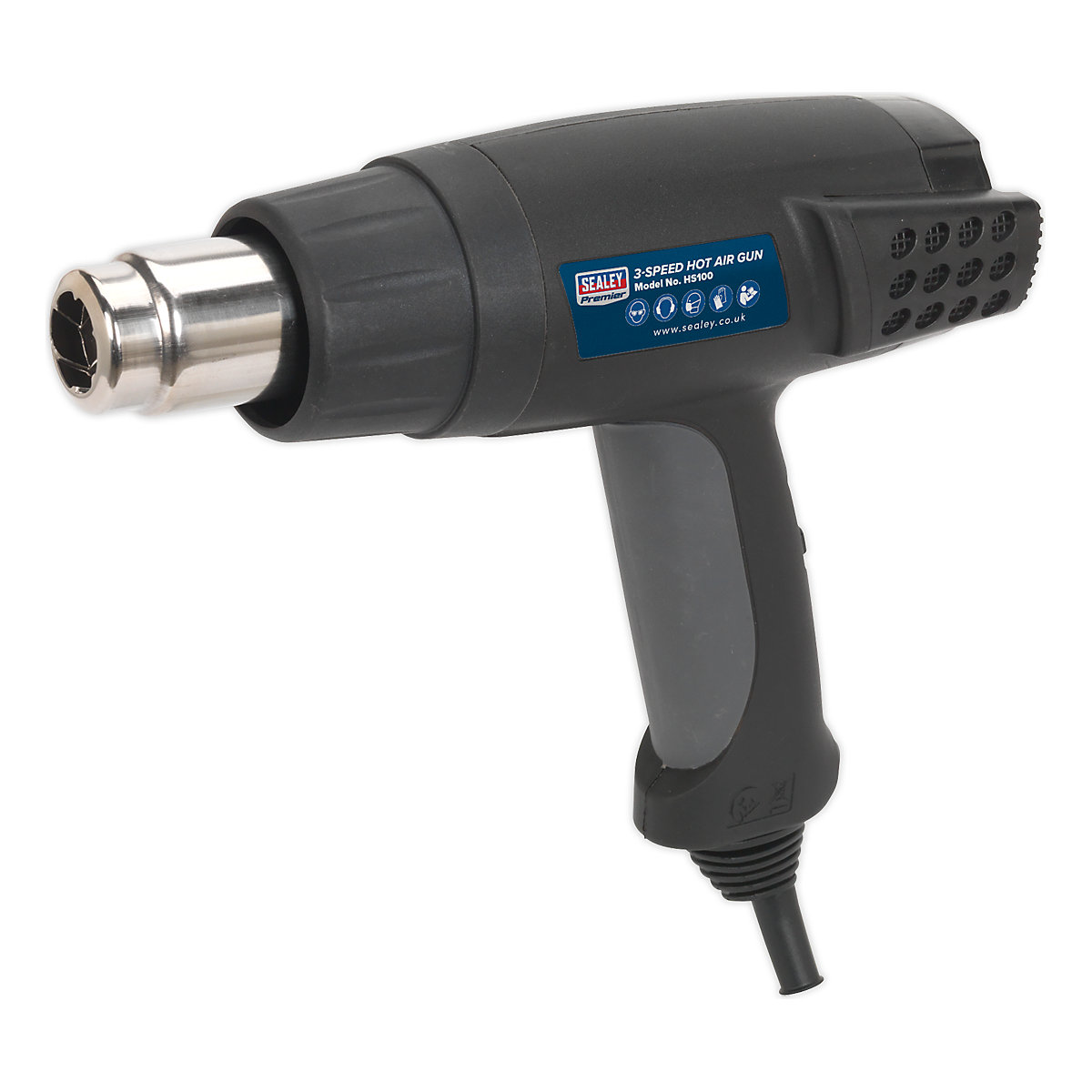 Sealey 3-Speed Hot Air Gun | 50/420/650:C | 1800W