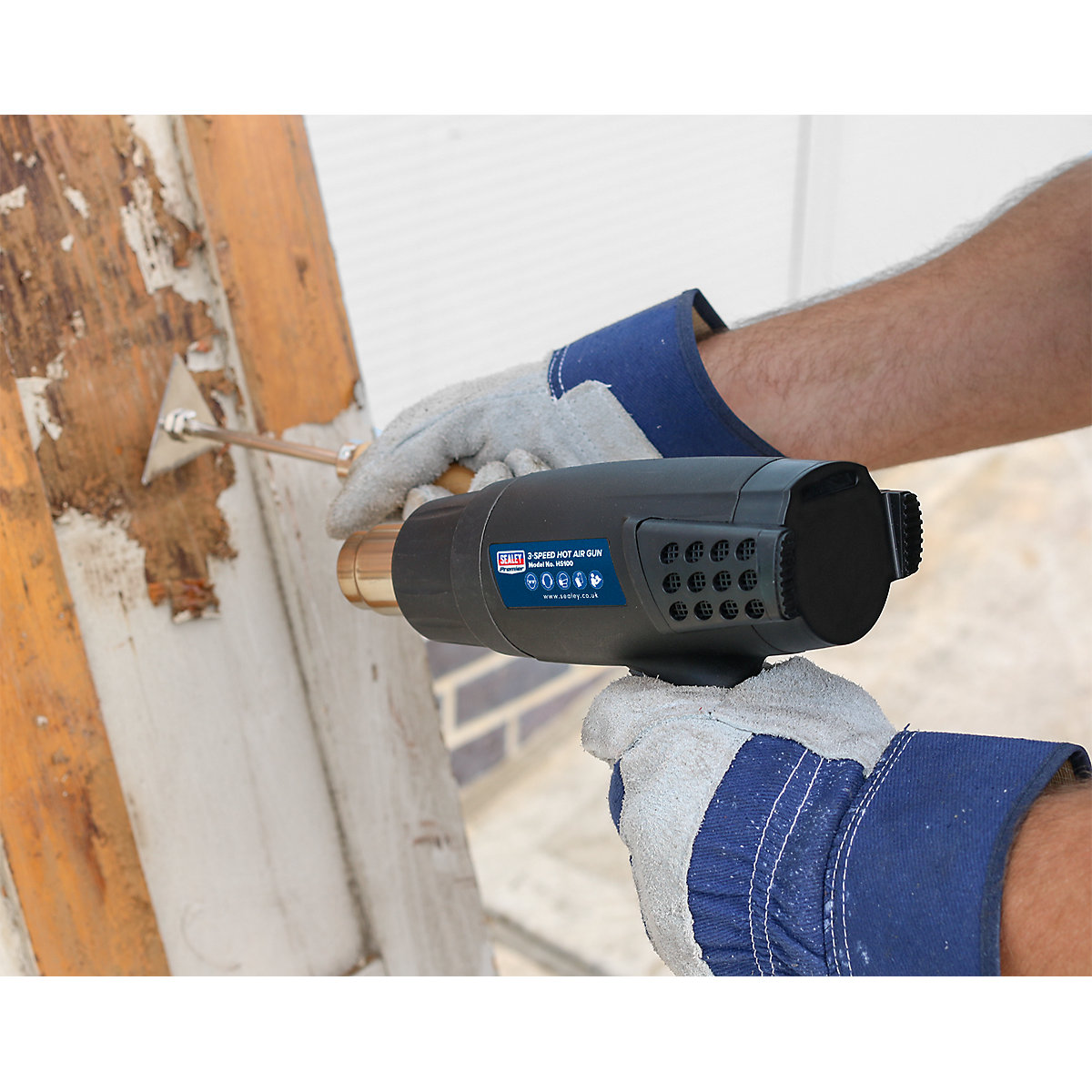 Sealey 3-Speed Hot Air Gun | 50/420/650:C | 1800W (Product illustration 4)-3