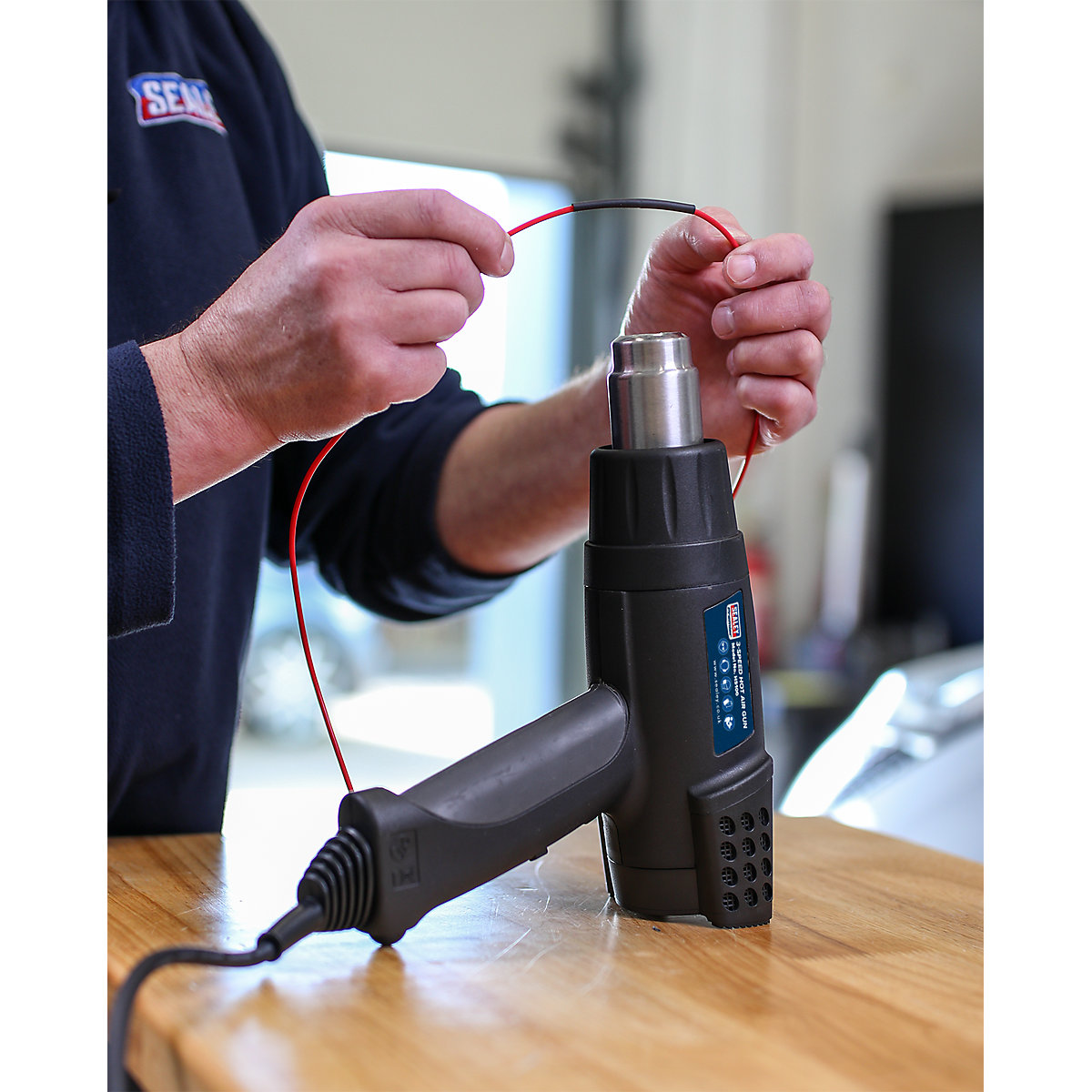 Sealey 3-Speed Hot Air Gun | 50/420/650:C | 1800W (Product illustration 6)-5