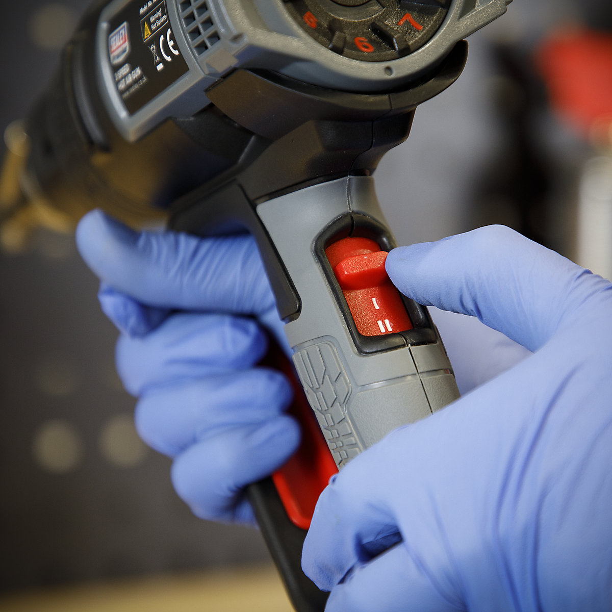 Sealey 3-Speed Variable Heat Hot Air Gun | 50-6000C | 2000W (Product illustration 3)-2